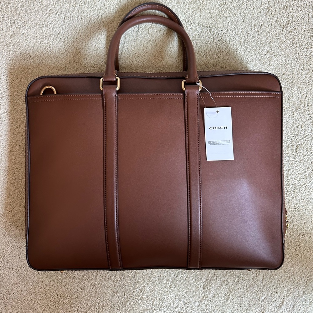 Coach Brown Office Bag